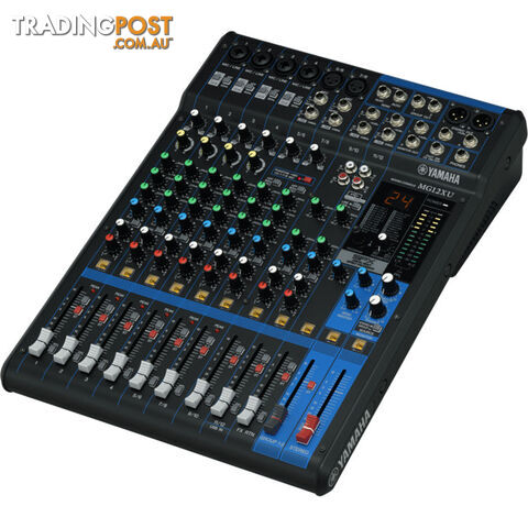 MG12XU 12CH MIXER 4 MONO + 4 STEREO MAX 6 MIC- 12 LINE I/P -YAMAHA