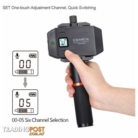 WS50B WIRELESS LAVALIER MICROPHONE 6CH FOR SMARTPHONE - photo 4 of 12