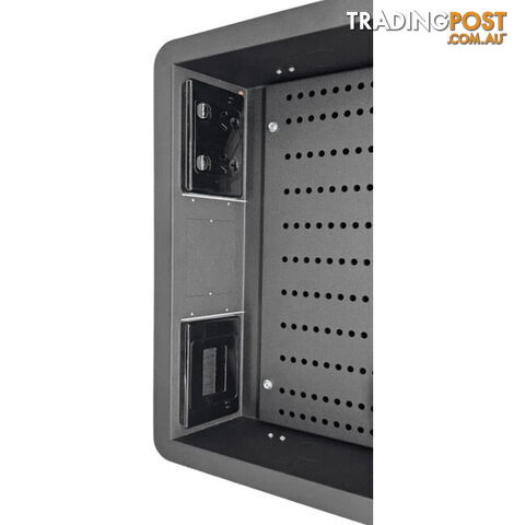 BBWBXL BLACK XLARGE RECESSED WALL BOX WITH GPO - photo 2 of 6