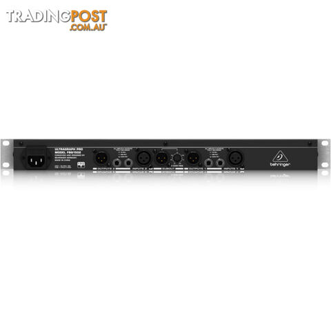 FBQ1502 15 BAND STEREO GRAPHIC EQ WITH FBQ FEEDBACK DETECTION - photo 4 of 4