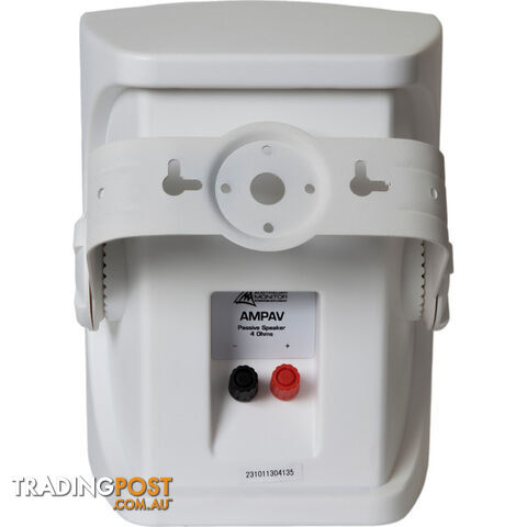 AMPAV40W WHITE 40W 3 WAY ACTIVE SPEAKER AUTO STANDBY - IR REMOTE- USB PORT - photo 4 of 4