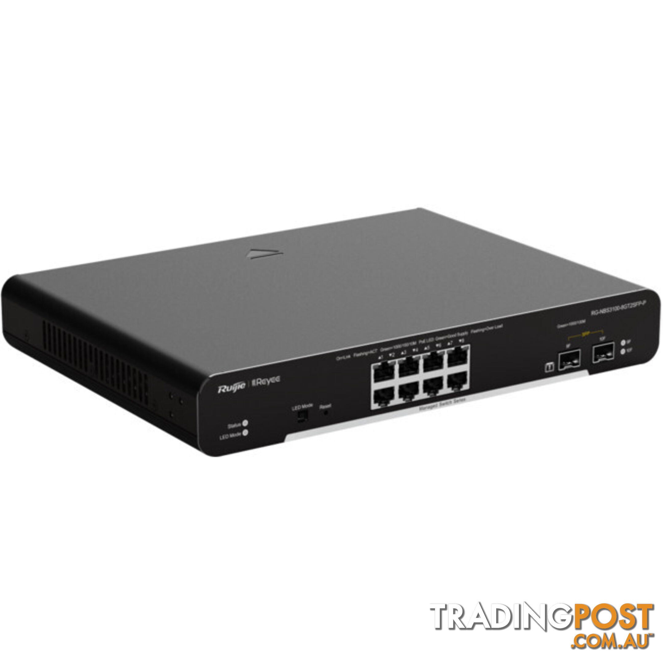 NBS31008GT-P 10-PORT GIGABIT LAYER 2 CLOUD MANAGED POE SWITCH