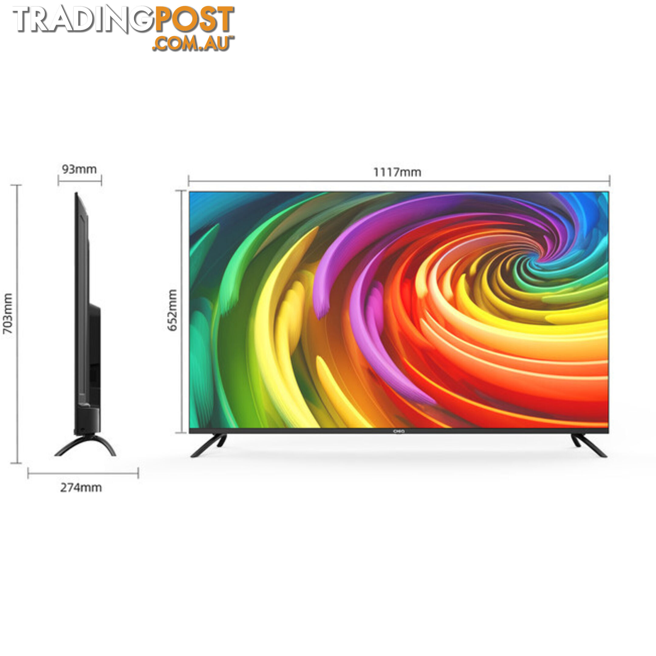 U50G7PG 50" LED 4K UHD GOOGLE TV FRAMELESS