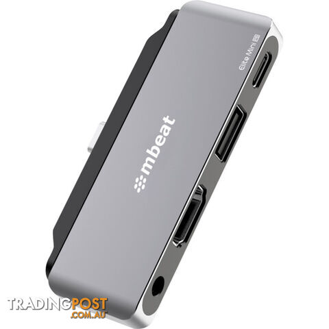 UCDP6 ELITE MINI 4-IN-1 USB-C HUB 4K HDMI PD 3.5MM