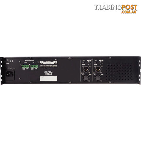 CAP224 2CH 100V- 2X 240W POWER AMP CLASS D - AUDAC