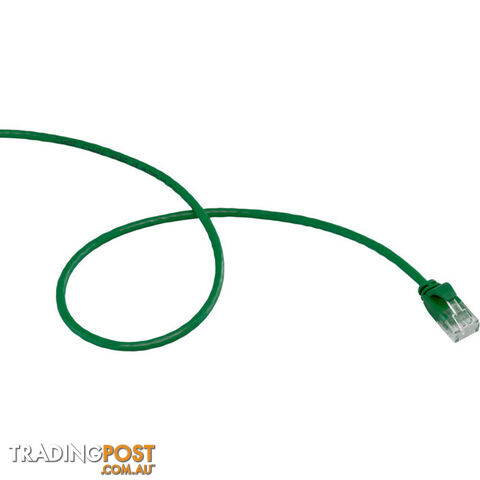 LC6SL0500GR 5M SLIM CAT6 PATCH LEAD GREEN ULTRA THIN - photo 3 of 3