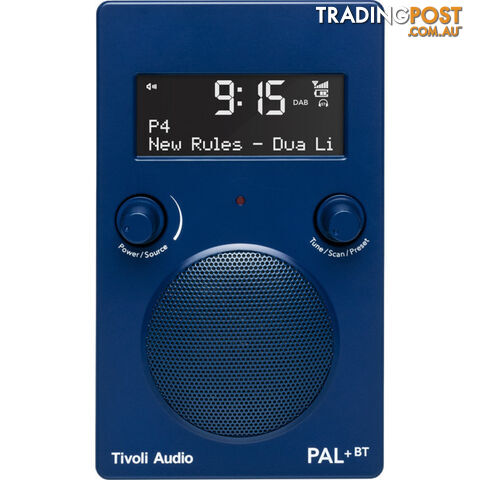 PAL+BT-BLU BLUETOOTH- DAB+ - FM PORTABLE RADIO - BLUE - photo 2 of 8