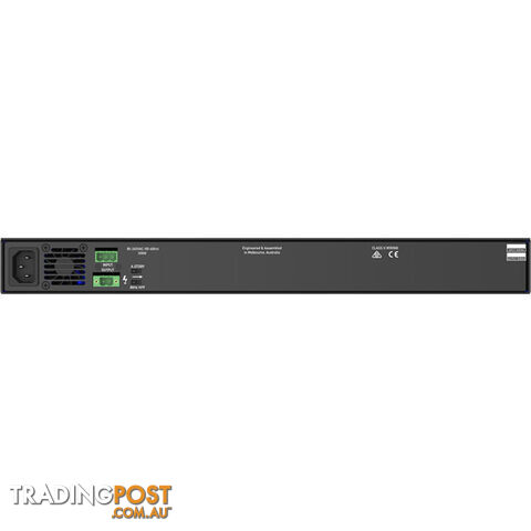 QX1280 1 X 280W POWER AMPLIFIER 4 OHM AND 70/100V - photo 2 of 2