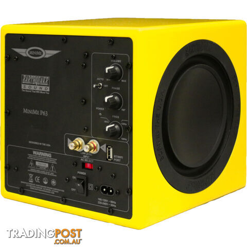 MINIMEP63Y MINIMEP63 3 SIDED 6.5" SUB YELLOW COLOUR - photo 2 of 2