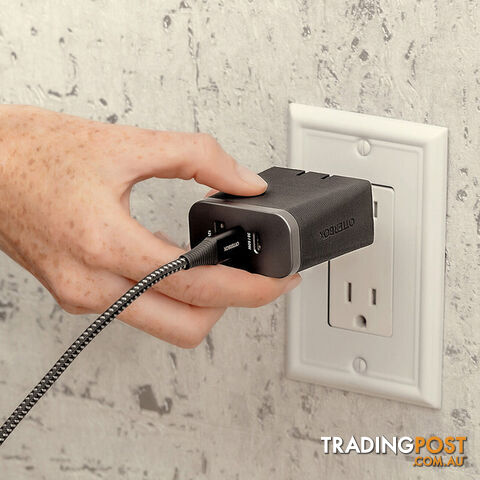 OBWC3P USB-C TRIPLE PORT WALL CHARGER 72W AUSTRALIAN PLUG - photo 5 of 5