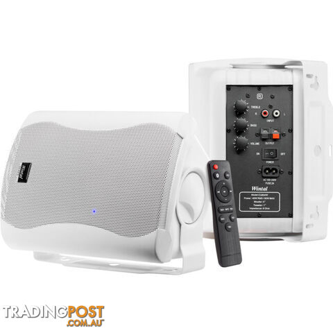 CLB5AW 5" ACTIVE BOX SPEAKERS WITH BLUETOOTH RENAMING WHITE 40W RMS 90W MAX