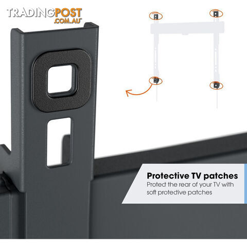 TVM5605 ELITE SERIES FIXED 40"-100" 100KG TV WALL MOUNT 1.5CM ULTRA THIN BRACKET - photo 4 of 8