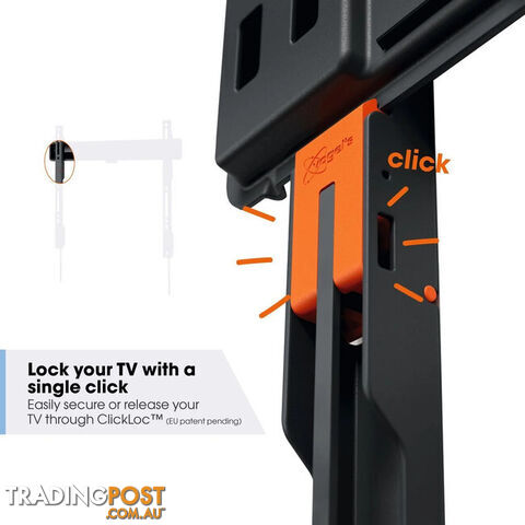 TVM5605 ELITE SERIES FIXED 40"-100" 100KG TV WALL MOUNT 1.5CM ULTRA THIN BRACKET - photo 3 of 8