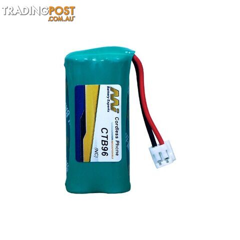 CTB96 2.4V NIMH 650MAH PHONE BATTERY REPLACES UNIDEN BT694