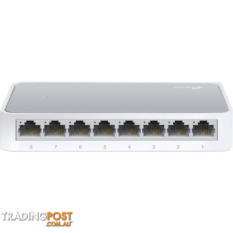 TLSF1008D 8 PORT ETHERNET SWITCH / HUB DESKTOP 10/100M TP-LINK - photo 2 of 3