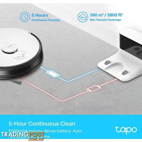 RV30 LIDAR NAVIGATION ROBOT VACUUM AND MOP TAPO - photo 4 of 6