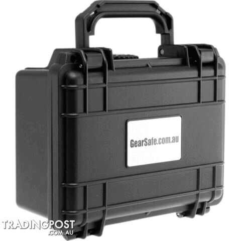 GS007B BLACK 210 X 167X 90 PROTECTIVE CASE WITH FOAM GEARSAFE