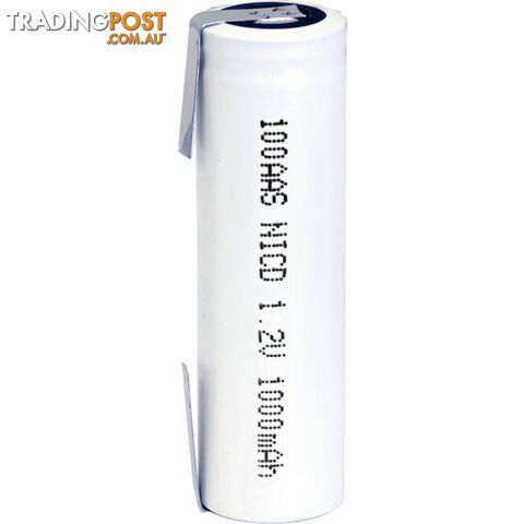 GP100AA 1000MAH 1.2V AA NICAD & TAGS 100AAS1A1H RECHARGEABLE BATTERY