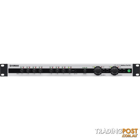 MA2120 2X 120W -1X 200W DSP AMPLIFIER 6X MIC/LINE - 2X STEREO INPUTS
