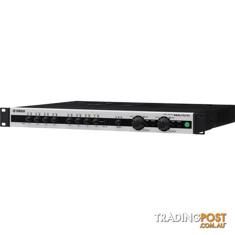 MA2120 2X 120W -1X 200W DSP AMPLIFIER 6X MIC/LINE - 2X STEREO INPUTS - photo 3 of 4
