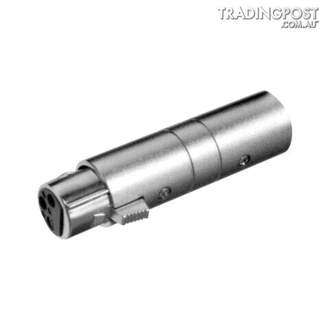 PD4924 3 PIN XLR PLUG TO SOCKET