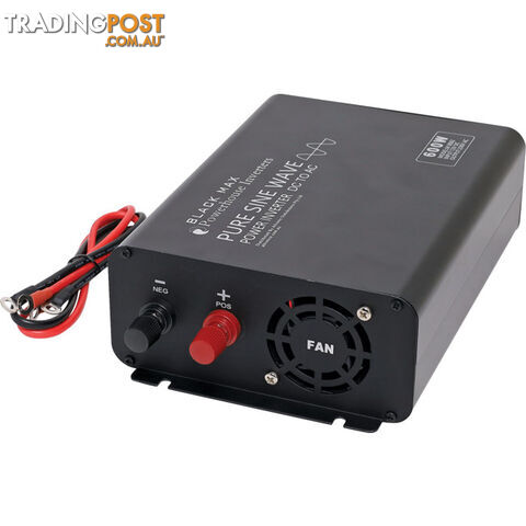 M8062 600W 12VDC TO 240VAC INVERTER TRUE SINE WAVE - photo 3 of 4