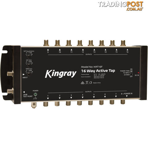 KAT16F 16 PORT ACTIVE TAP 47-2400 MHZ F31010 - photo 2 of 2
