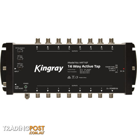KAT16F 16 PORT ACTIVE TAP 47-2400 MHZ F31010