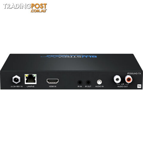 IP200UHDTX IP MULTICAST UHD VIDEO TRANSMITTER 100M OVER 1GB BI-DIR IR RS232 POE - photo 3 of 5