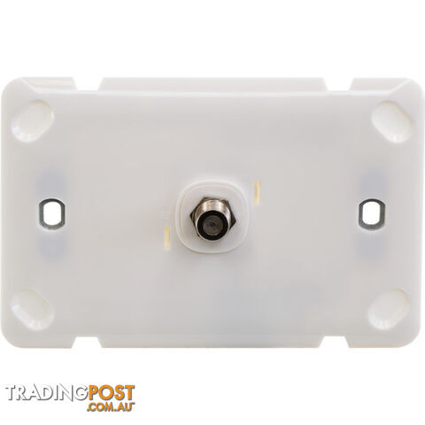 TVFW SUPER SLIM 'F' TV WALL PLATE SOCKET TO SOCKET WAFER SERIES - photo 2 of 4