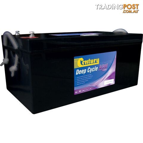 C12-270DA 12V 270AH ABSORBED GLASS MAT AGM DEEP CYCLE BATTERY CENTURY