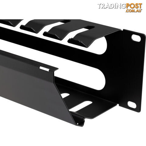CM12S2U 2RU 19INCH 12 SLOT CABLE MINDER RACK CABLE MANAGEMENT - photo 3 of 3