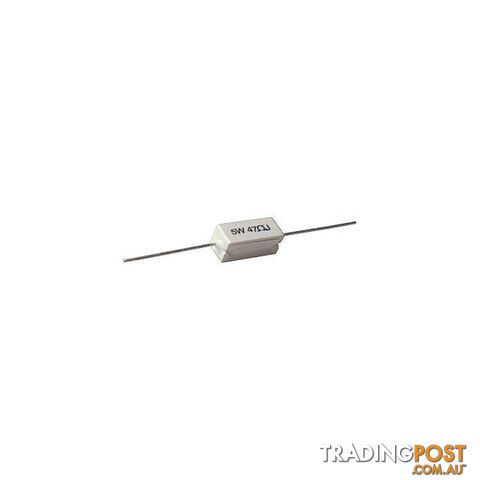 PW5-4R7 4R7 OHM WIREWOUND RESISTOR PW5 4.7 OHM 5 WATT