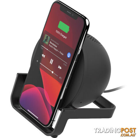 BCSSBK QI CHARGING STAND WITH SPEAKER BELKIN BOOST CHARGE BLACK - photo 2 of 11