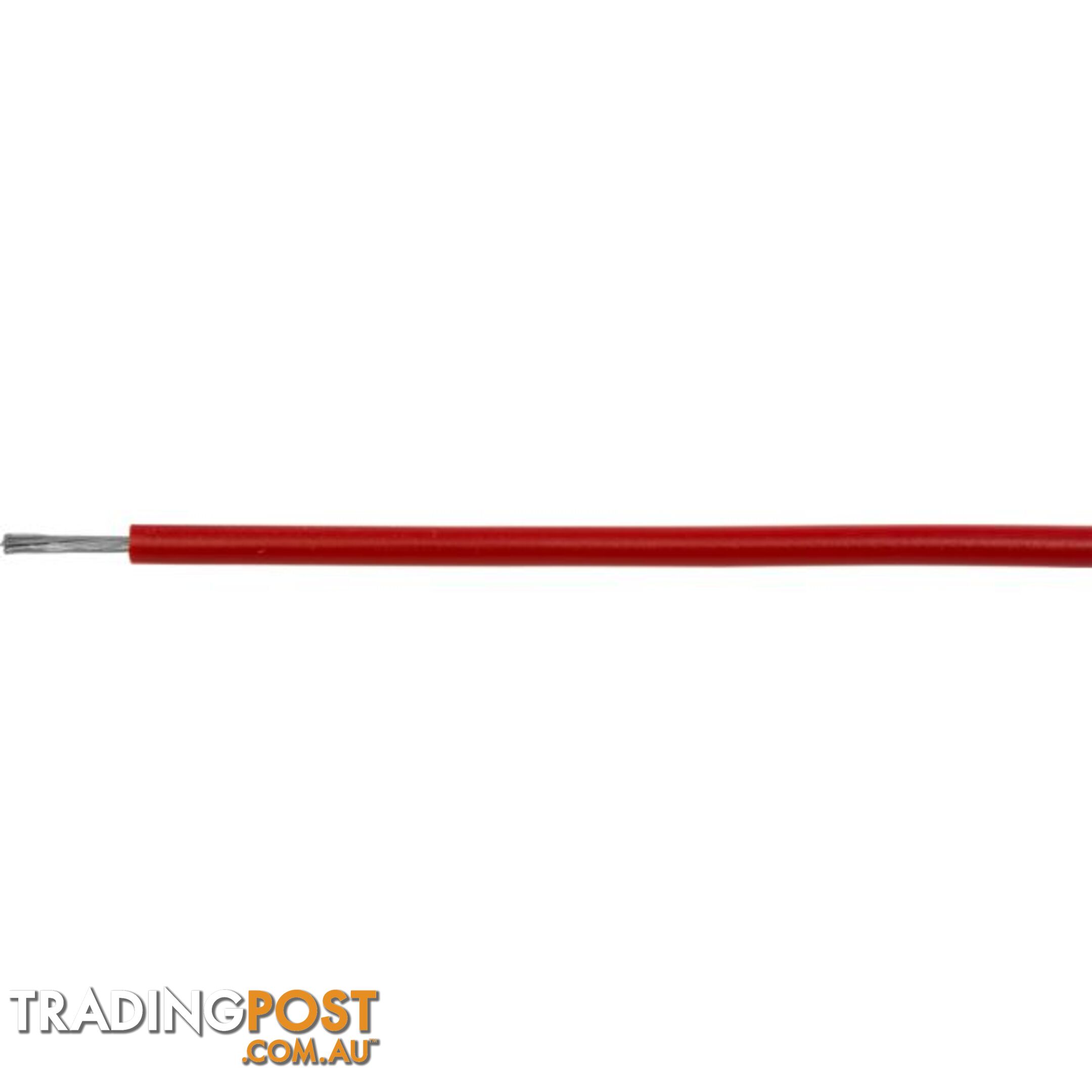 32-.2R-1M RED HOOKUP WIRE/ CABLE -1M 10A - PER METRE