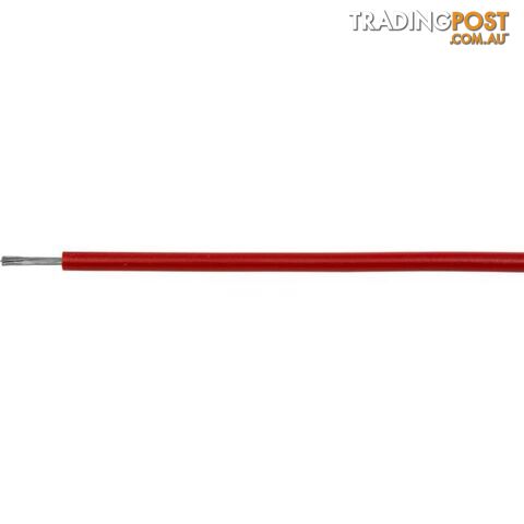 32-.2R-1M RED HOOKUP WIRE/ CABLE -1M 10A - PER METRE