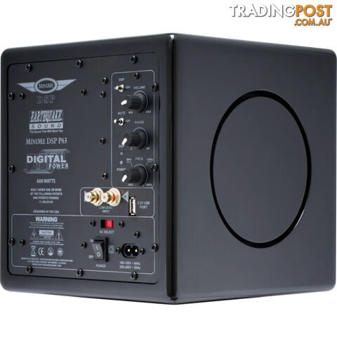 MINIMEDSPP63B MINIME DSP P63 3 SIDED 6.5" SUB BLACK COLOUR