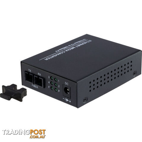 4P100SM20KSC 4 PORT 100M FIBRE MEDIA CONVERTER 10/100M SM DUAL FIBRE SC 20KM