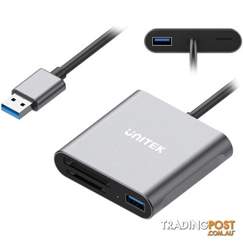 R1011A USB3.2 XQD SD TF CARD READER