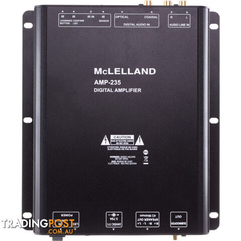 AMP235 2X 35W DIGITAL AMPLIFIER W/ IR STEREO AMP PERFECT FOR TVS - photo 2 of 3