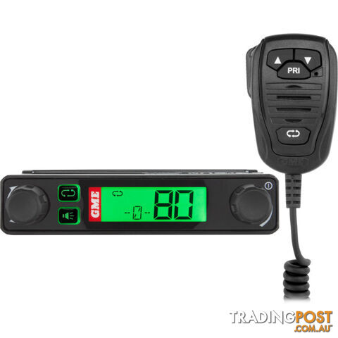 TX3120S 80CH 5W SUPER COMPACT UHF CB WITH SCANSUIT GME