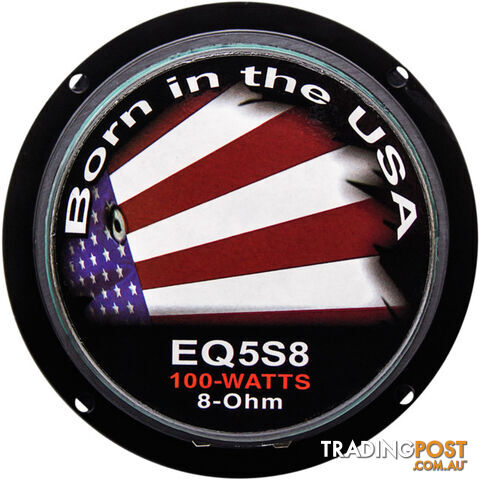 EQ5-S8 5.25" CLOTH SPEAKER EQ5S8 MIDBASS 65W 8OHM SEALED BASKET - photo 5 of 7