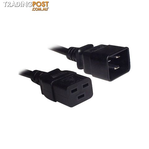 K20-2MB 2M 15AMP IEC-C20 EXTENSION LEAD - RACK MOUNT POWER CORD