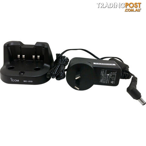 BC213 SINGLE DROP IN CHARGER IC41PRO USE WITH CP23L OR BC123SV ICOM