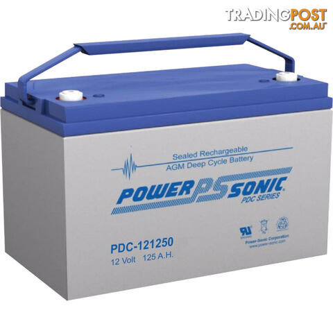 PDC121250 12V 125AMP AGM DEEP CYCLE SLA T11 TERMINAL