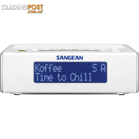DCR89+ BASIC DAB+/ FM BEDSIDE CLOCK RADIO, WHITE - SANGEAN - photo 2 of 5