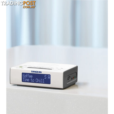 DCR89+ BASIC DAB+/ FM BEDSIDE CLOCK RADIO, WHITE - SANGEAN - photo 5 of 5