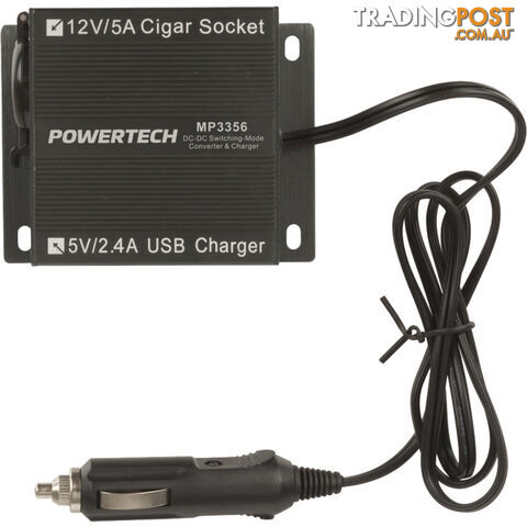 MP3356 24V-12V CONVERTER 5A WITH USB - photo 2 of 2