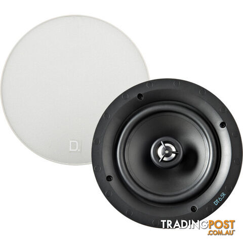 DT65RKIT 2-PACK 6.5" 2WAY IN CEILING SPEAKER PAIR ADJUSTABLE TWEETER