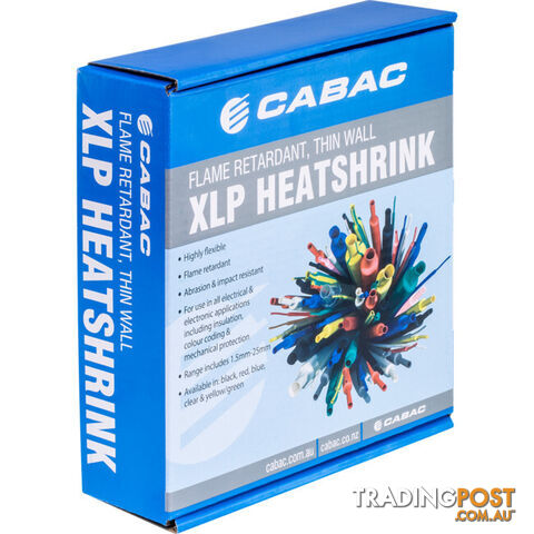 HS38CLR-25M 38MM X 25M HEAT SHRINK BOX CLEAR